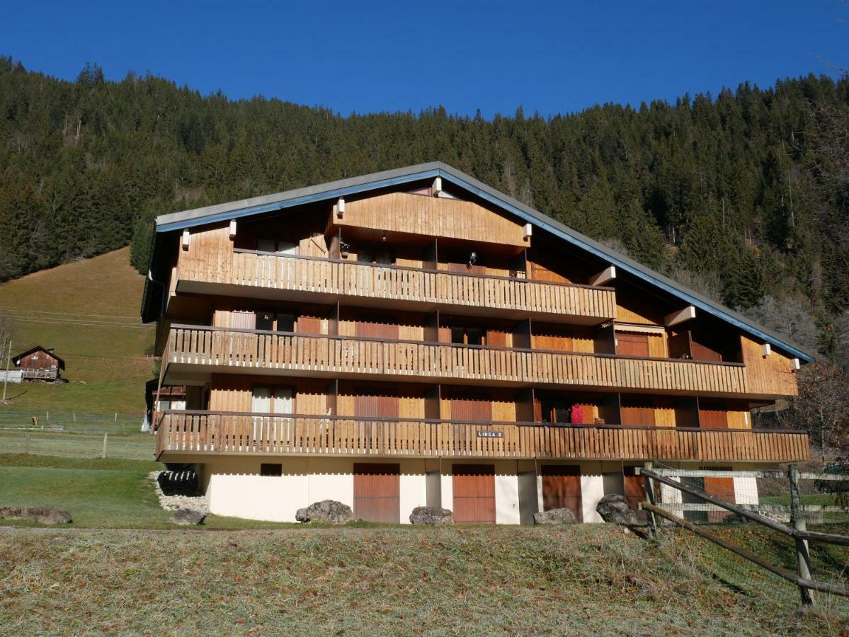 Appartement 4 personnes au pied des pistes du Linga à CHÂTEL Exterior foto